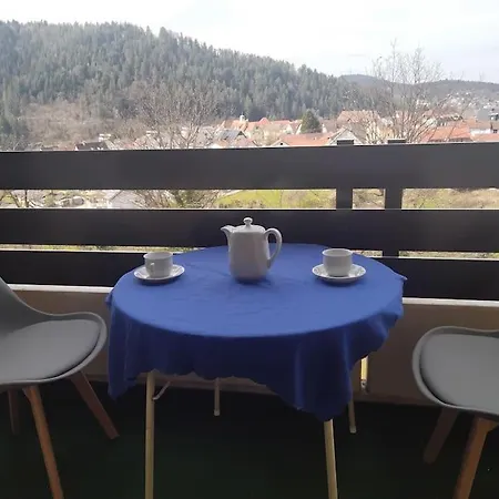 Mit Schonem Fernblick Im Schwarzwald * ゲルンスバッハ